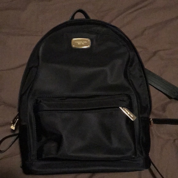 michael kors black bookbag